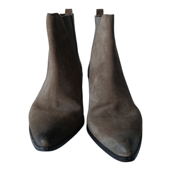 Rebels Brown Ankle Booties Suede Classic Design - Picture 7 of 8